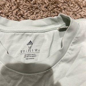Adidas size medium T-shirt, light green